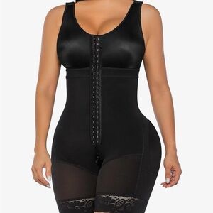 Elegant Black Shapewear Bodysuit